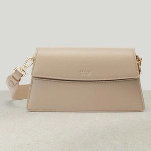 Freja New York Mini Shoulder Bag in Latte